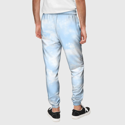 Мужские брюки 3D Облака, цвет 3D печать - фото 5