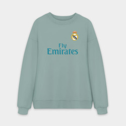 Мужской свитшот oversize без начеса хлопок Криштиану Роналду Форма 2018