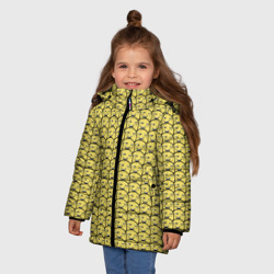 Зимняя куртка для девочек 3D ПеКа-Фейс YOBA - фото 2