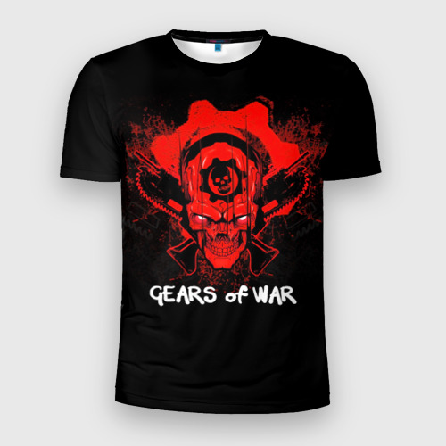 Мужская футболка 3D Slim Gears of War