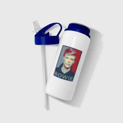 Бутылка для воды с трубочкой David Bowie - фото 2