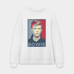 Мужской свитшот oversize без начеса хлопок David Bowie