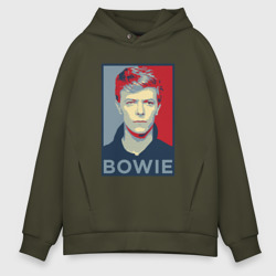 Мужское худи Oversize хлопок David Bowie