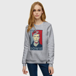 Женский свитшот хлопок David Bowie - фото 2
