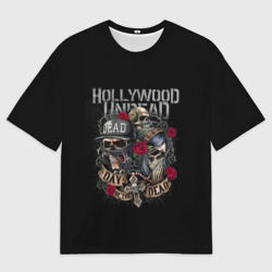Мужская футболка oversize 3D Day of the Dead, HU