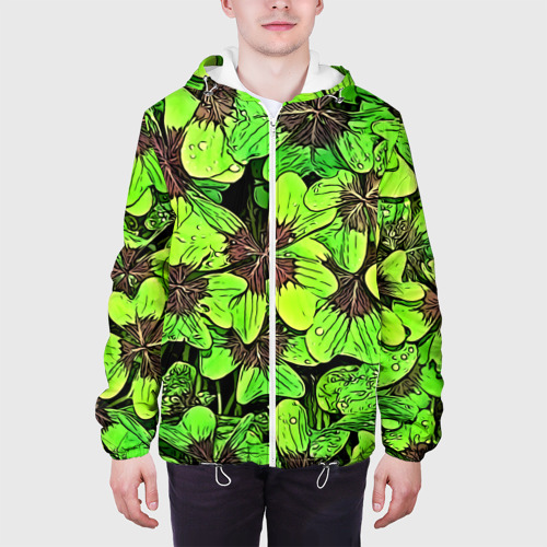 Мужская куртка 3D Clover pattern - фото 4
