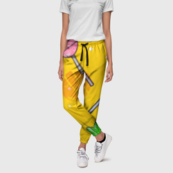 Чупа-Чупс – Женские брюки 3D с принтом купить