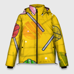 Мужская зимняя куртка 3D Чупа-Чупс