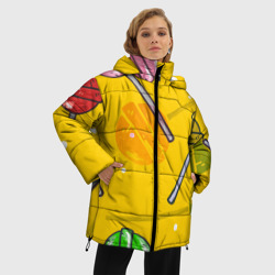 Женская зимняя куртка Oversize Чупа-Чупс - фото 2