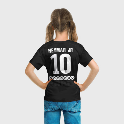 Детская футболка 3D Neymar PSG - фото 6