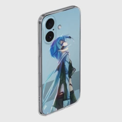 Чехол для iPhone 16 силиконовый с защитой камеры Sinon Sao Мастера меча Онлайн - фото 2