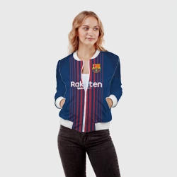 Женский бомбер 3D Неймар Форма Барселона 2018 - фото 2