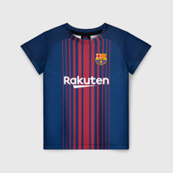 Детская футболка 3D Неймар Форма Барселона 2018