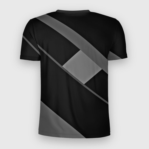 Мужская футболка 3D Slim FC Barcelona gray collection, цвет 3D печать - фото 2