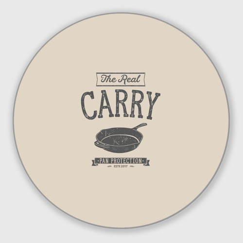 Коврик для мышки круглый The Real Carry - Pan Protectio Фото 01 Коврик для мышки круглый The Real Carry - Pan Protectio Фото 01