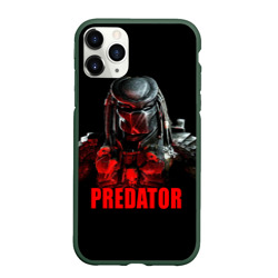 Чехол для iPhone 11 Pro матовый Predator