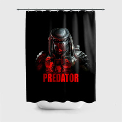 Штора 3D для ванной Predator