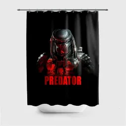 Штора 3D для ванной Predator