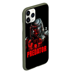 Чехол для iPhone 11 Pro матовый Predator - фото 2