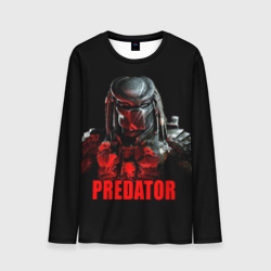 Мужской лонгслив 3D Predator