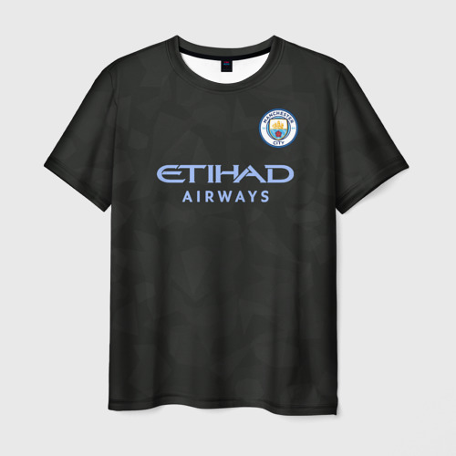 Мужская футболка 3D Manchester City Kit Third, цвет 3D печать