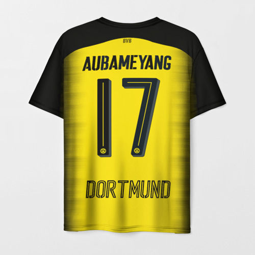 Мужская футболка 3D Aubameyang Форма ЛЧ 17-18, цвет 3D печать - фото 2