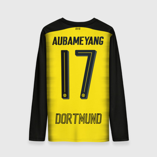 Мужской лонгслив 3D Aubameyang Форма ЛЧ 17-18, цвет 3D печать - фото 2