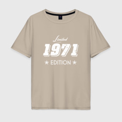 Мужская футболка хлопок Oversize Limited edition 1971