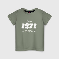 Детская футболка хлопок Limited edition 1971