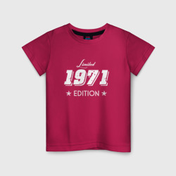 Детская футболка хлопок Limited edition 1971