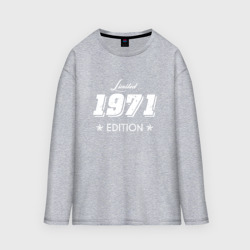 Мужской лонгслив oversize хлопок Limited edition 1971