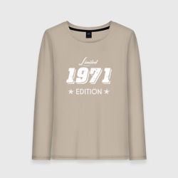 Женский лонгслив хлопок Limited edition 1971