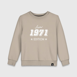 Детский свитшот хлопок Limited edition 1971