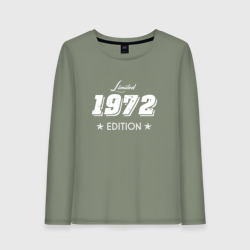 Женский лонгслив хлопок Limited edition 1972