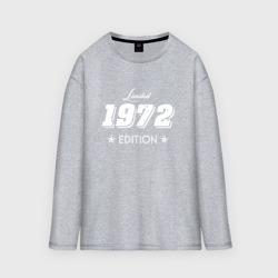 Женский лонгслив oversize хлопок Limited edition 1972