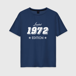 Женская футболка хлопок Oversize Limited edition 1972