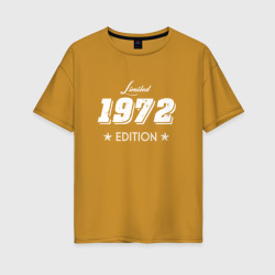 Женская футболка хлопок Oversize Limited edition 1972