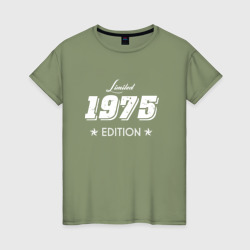 Женская футболка хлопок Limited edition 1975