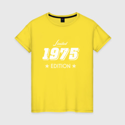 Женская футболка хлопок Limited edition 1975