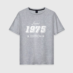 Женская футболка хлопок Oversize Limited edition 1975