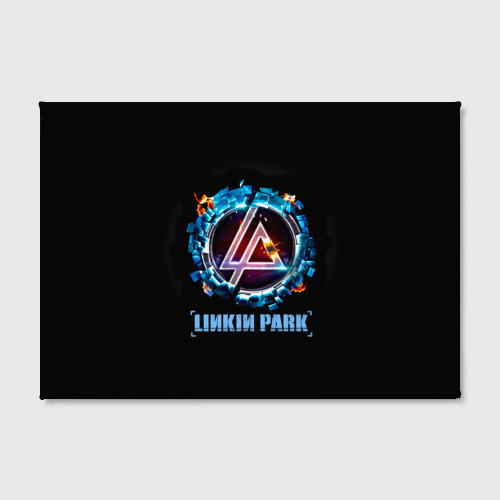 Холст прямоугольный Двигатель Linkin Park, цвет 3D печать - фото 2