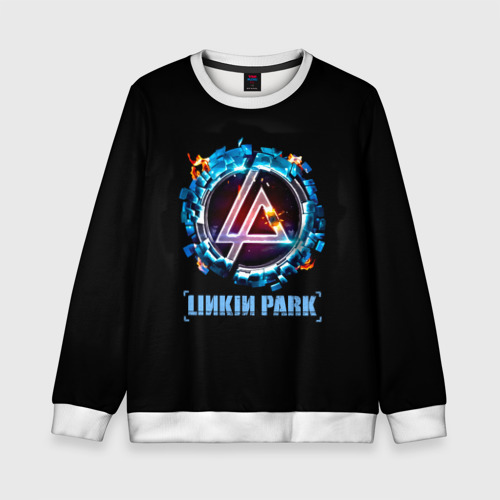 Детский свитшот 3D Двигатель Linkin Park, цвет 3D печать