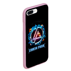 Чехол для iPhone 7Plus/8 Plus матовый Двигатель Linkin Park - фото 2