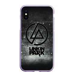 Чехол для iPhone XS Max матовый Стена Linkin Park