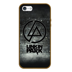 Чехол для iPhone 5/5S матовый Стена Linkin Park