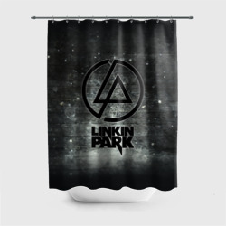 Штора 3D для ванной Стена Linkin Park
