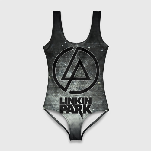 Женский купальник 3D Стена Linkin Park, цвет 3D печать