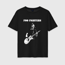 Foo Fighters – Футболка оверсайз из хлопка с принтом купить со скидкой в -16%