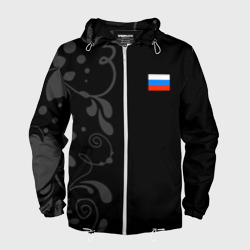 Мужская ветровка 3D Russia - Black Collection