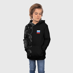 Детская толстовка 3D Russia - Black Collection - фото 2